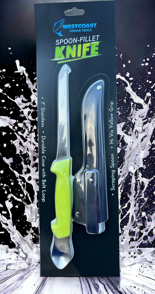 Spoon Filet Knife - 7 – Westcoast Fishing Tackle