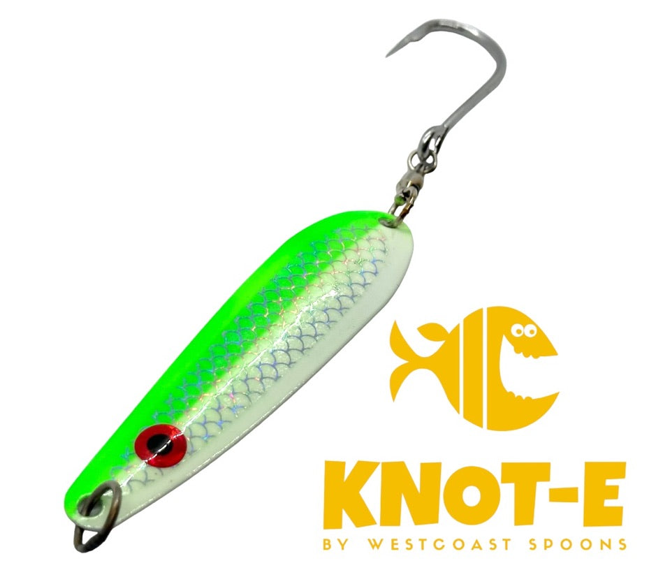 e fishing lures KNOT-E Spoon Series