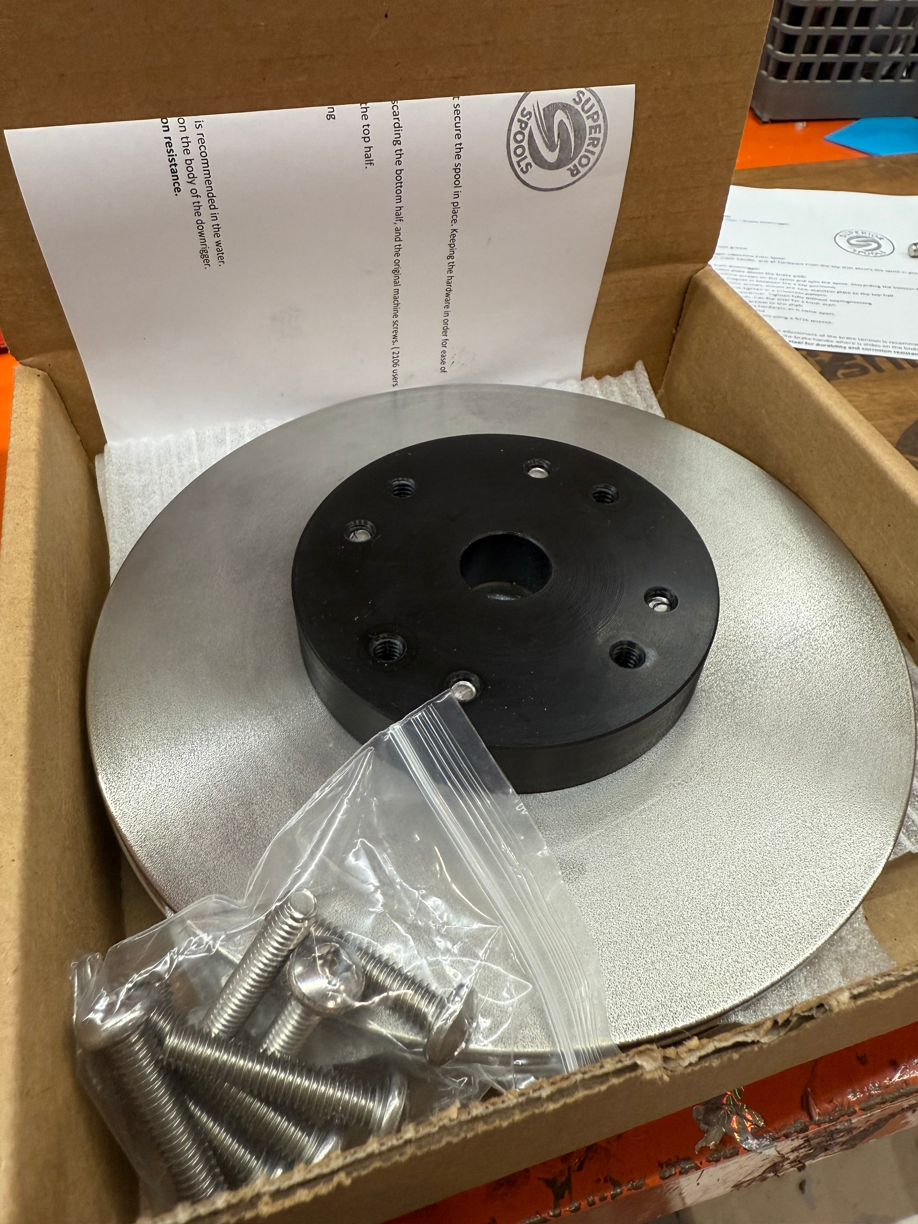 Superior Spools - Base Plate Replacement for Scotty Downrigger Spools