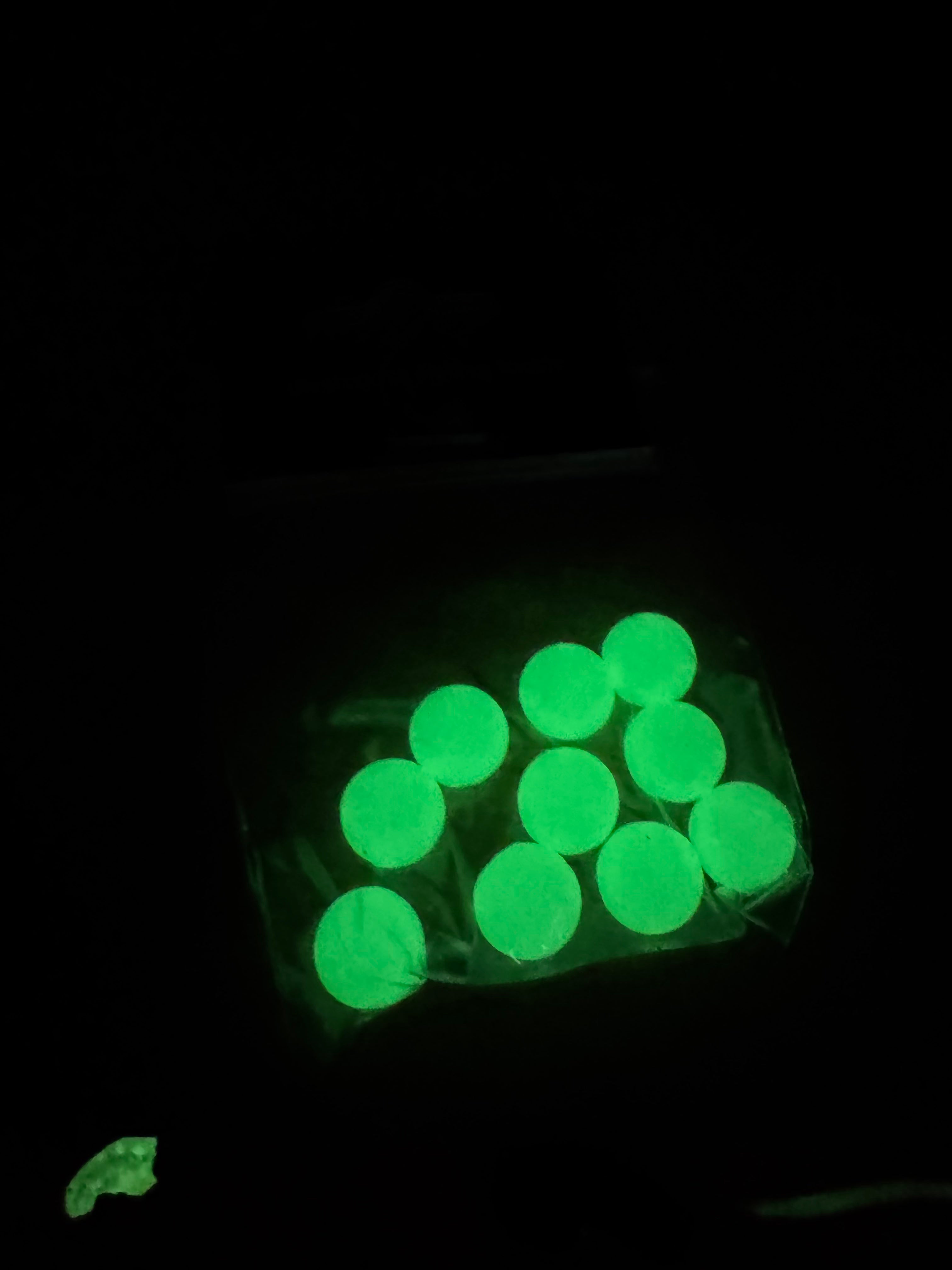 Glow Beads - 10mm - Hard and Soft