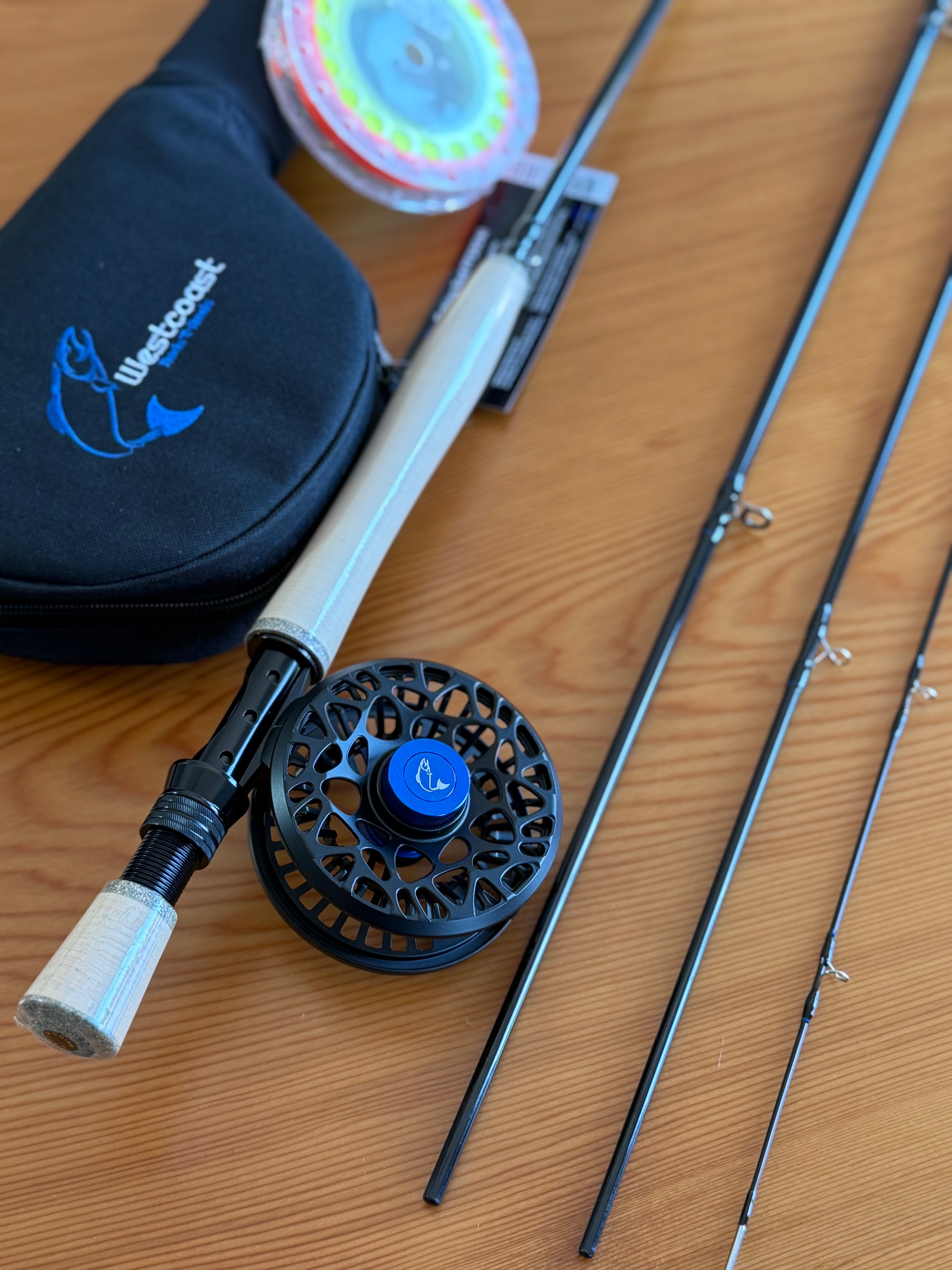 Saltwater 8/9 Weight Fly Rod Combo - 9ft