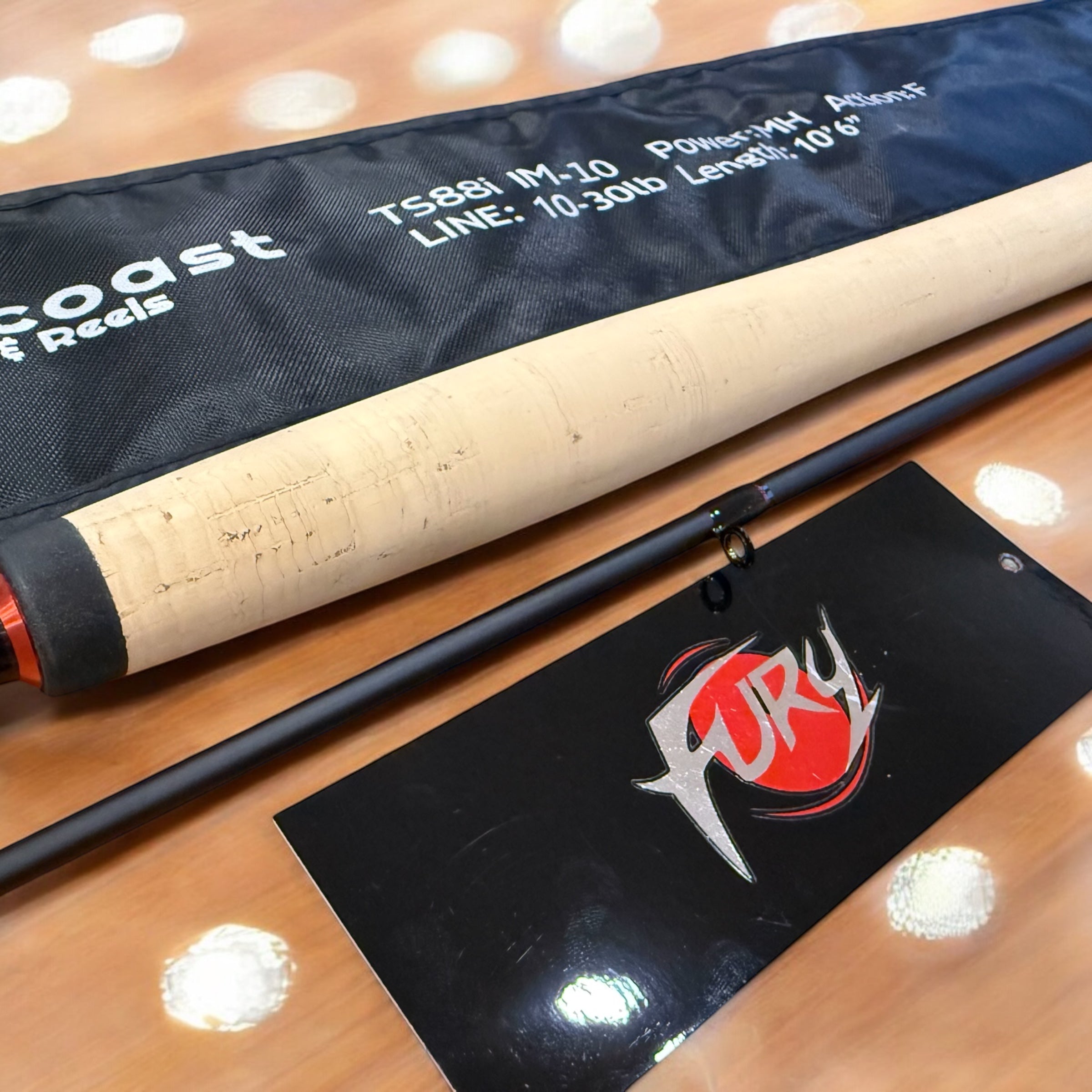 FURY Tyee Series - TS88i Mooching Rod Generation 5