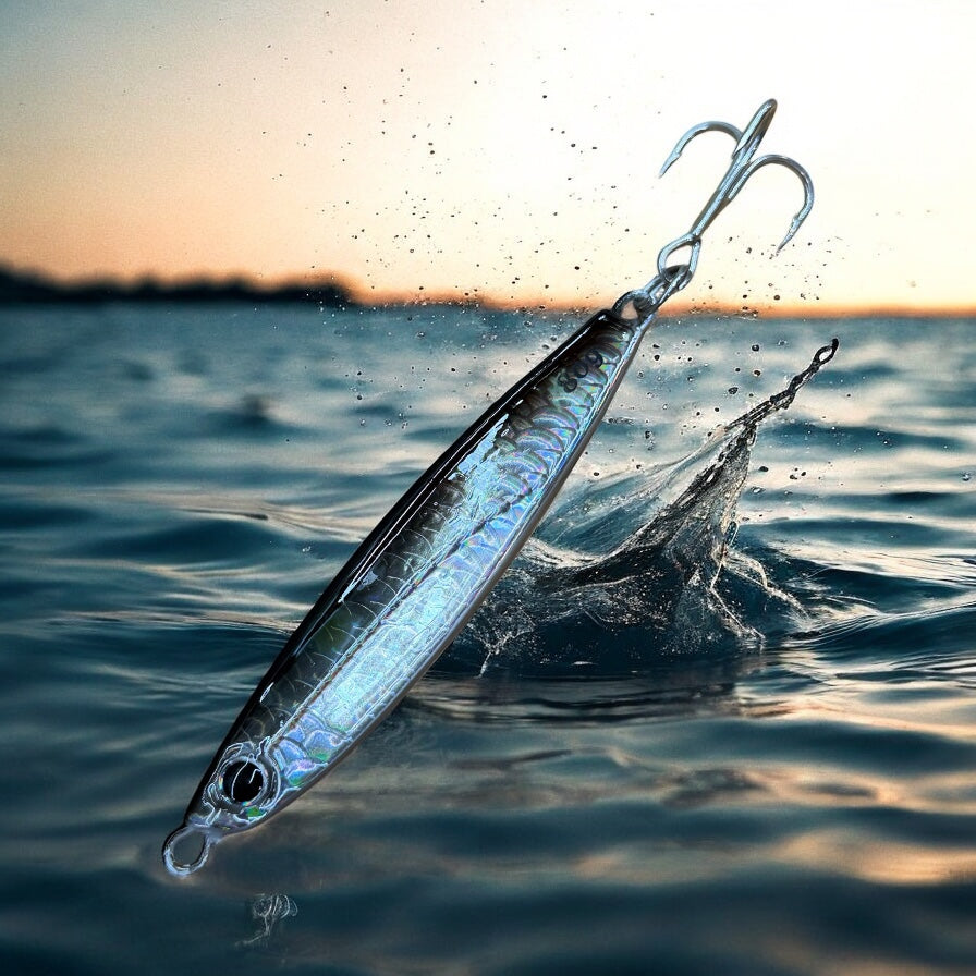 3D Chromatic Scale Tape Minnow Jigs