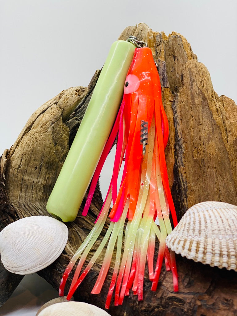 Halibut Jig Lures - Mud Raker GLOW