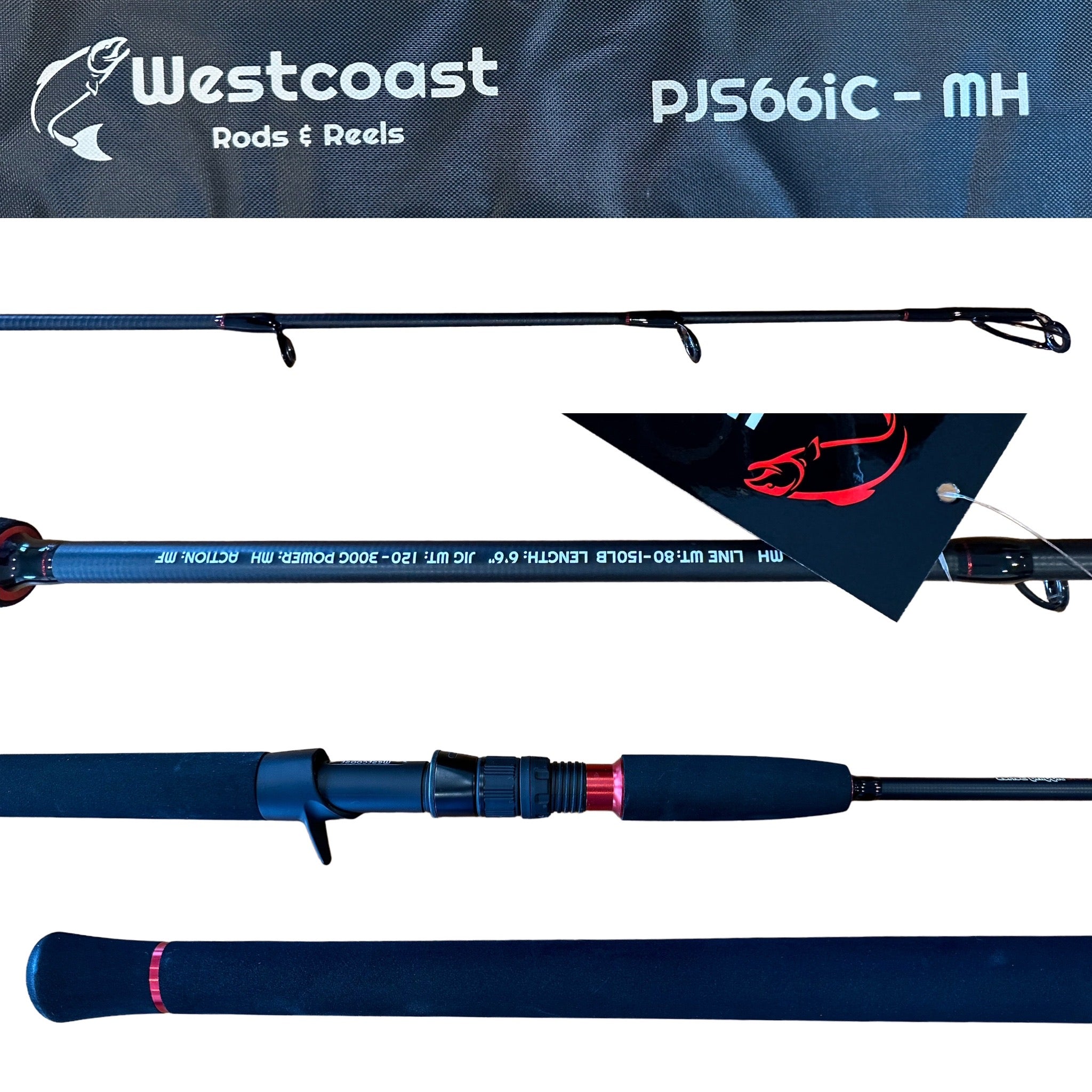 SWS- Pacific Jigging Series 1-Piece (PJS66iC) NEW! – Westcoast Fishing  Tackle