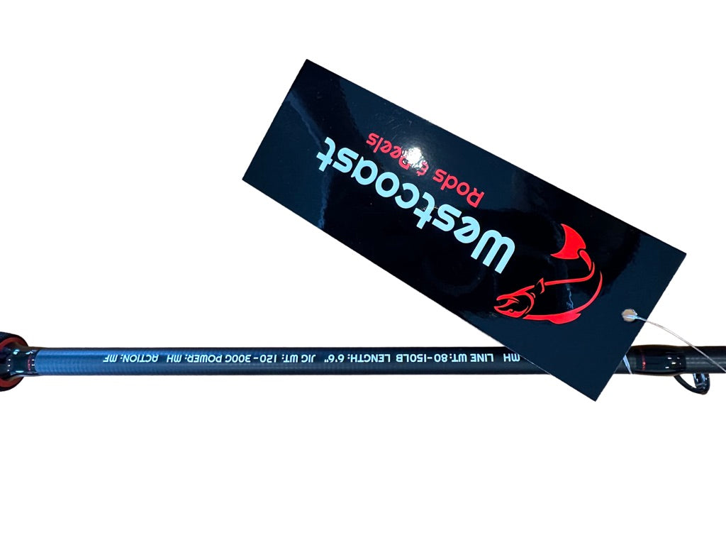 Pacific Jigging Series 1-Piece MH Jigging Rods
