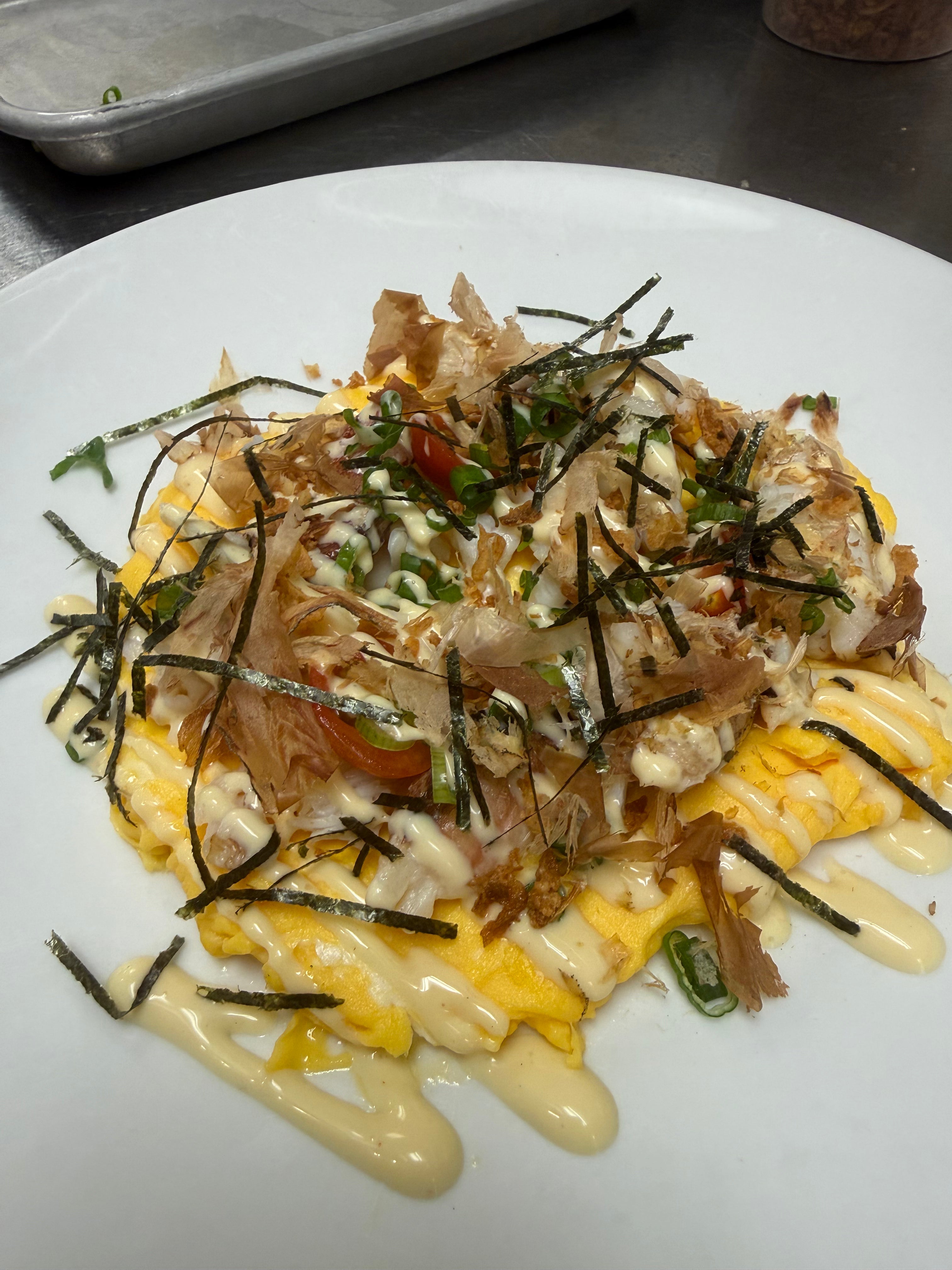 Dungenous Crab Fritatta