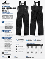 HIGH PERFORMANCE - BIB PANTS Generation 2 - Black