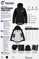 HIGH PERFORMANCE - Rain Jacket Generation 2 - Black