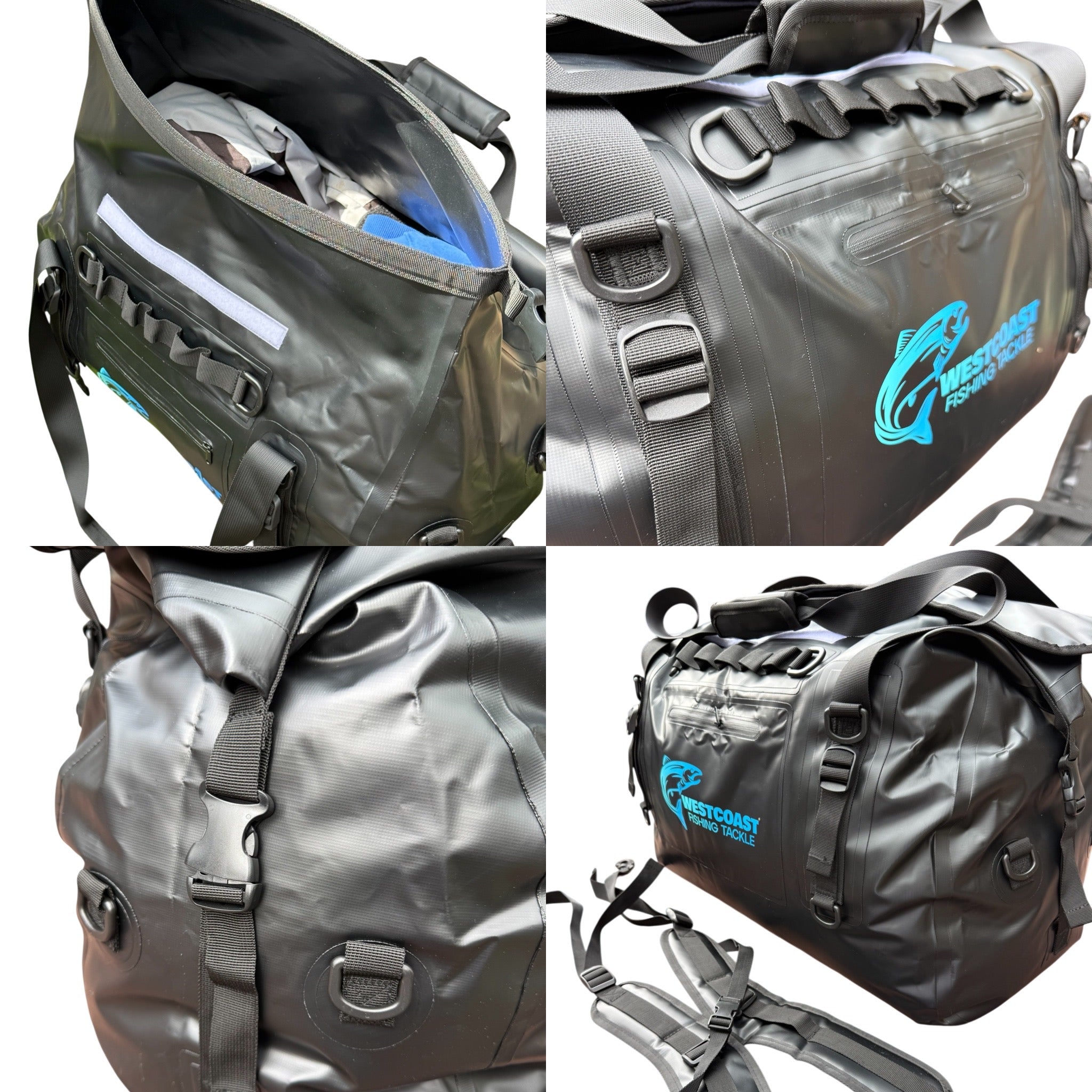 WCFT Waterproof Adventure Duffel Backpack 28L and 60L