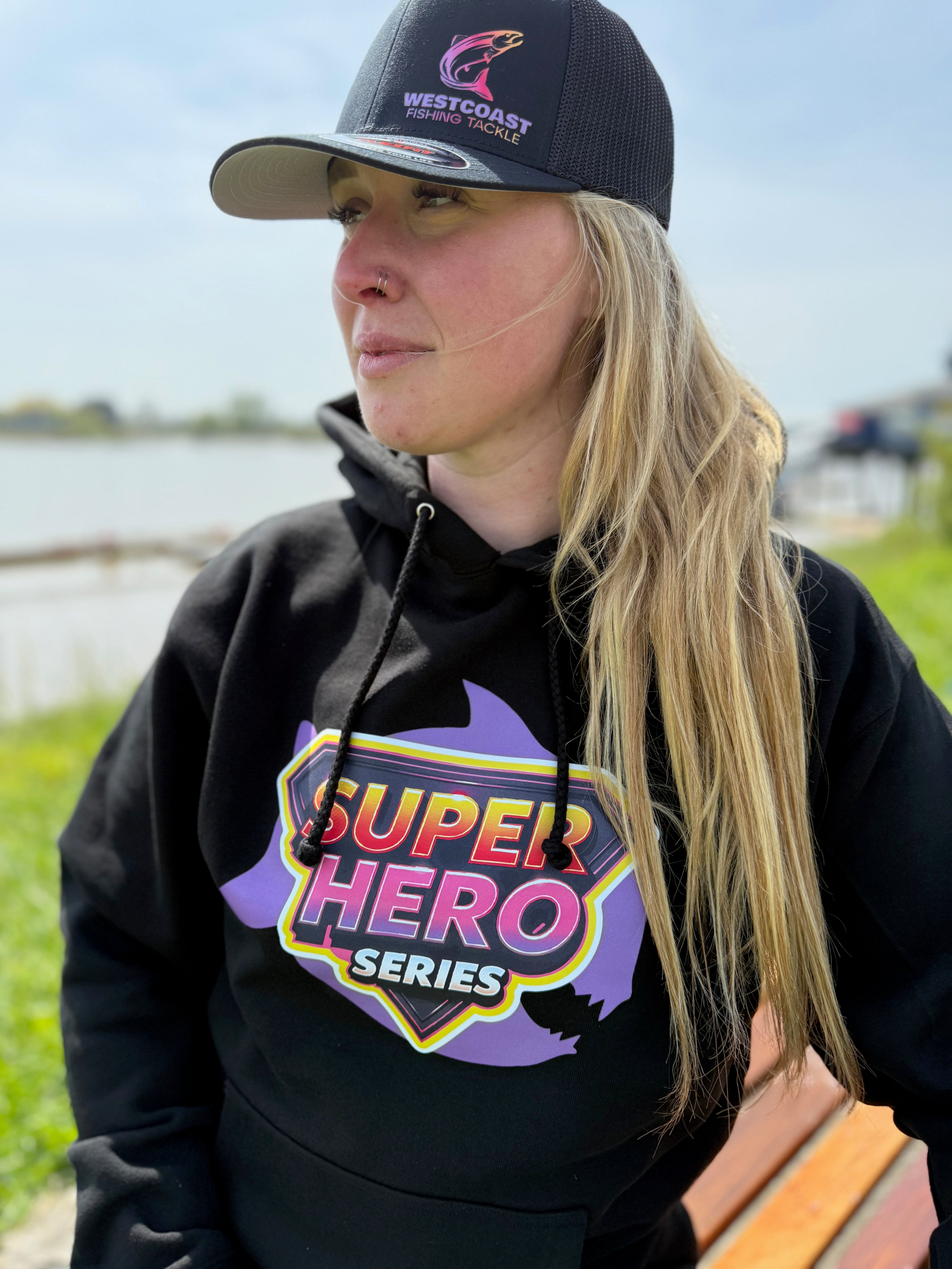 Branded Apparel - Westcoast Fishing Tackle SUPERHERO HOODIE!  Limited Edition!