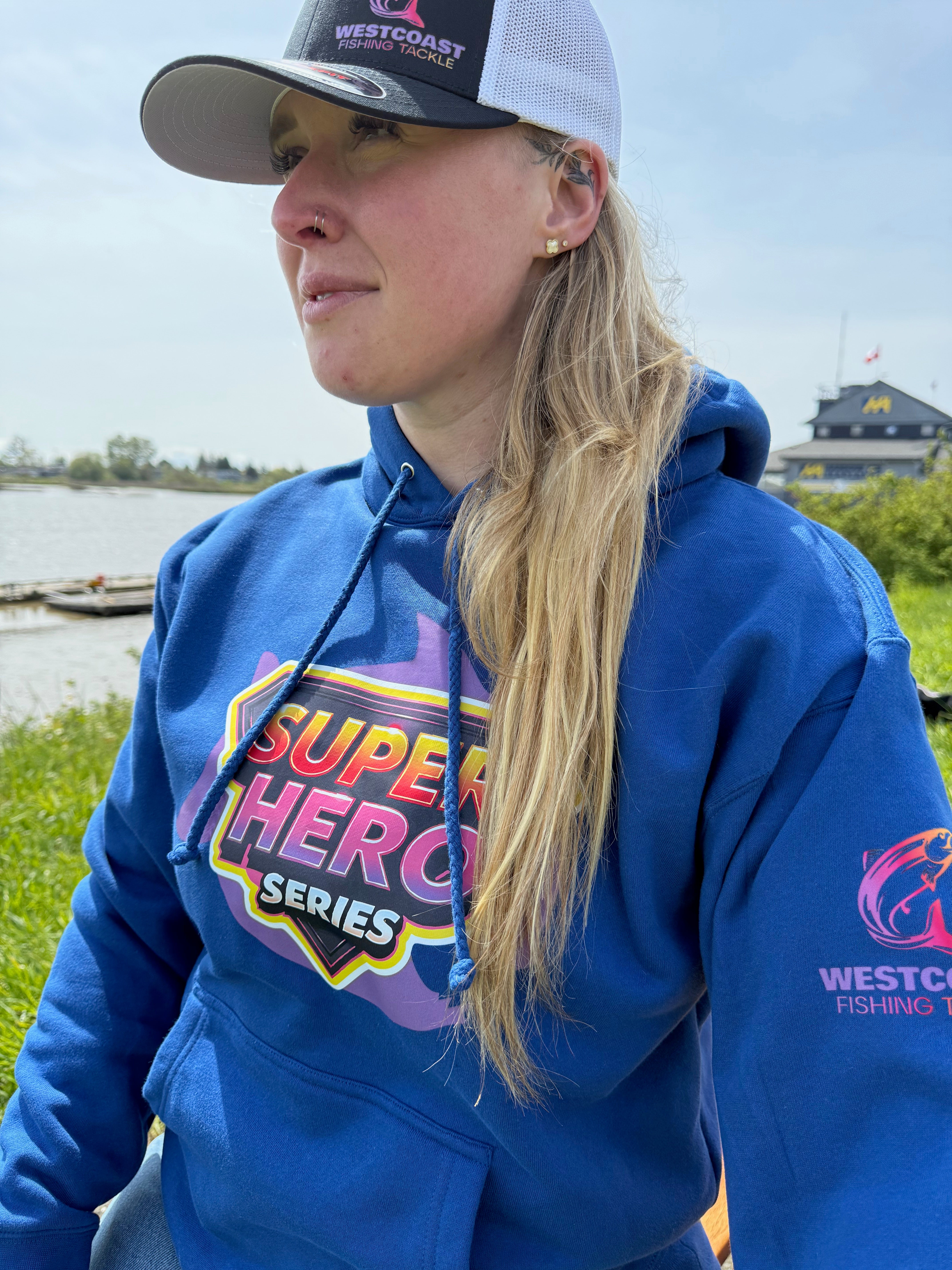 Branded Apparel - Westcoast Fishing Tackle SUPERHERO HOODIE!  Limited Edition!