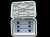 11" X 15" Tackle Box with Polar White Hatch & (3) Trays