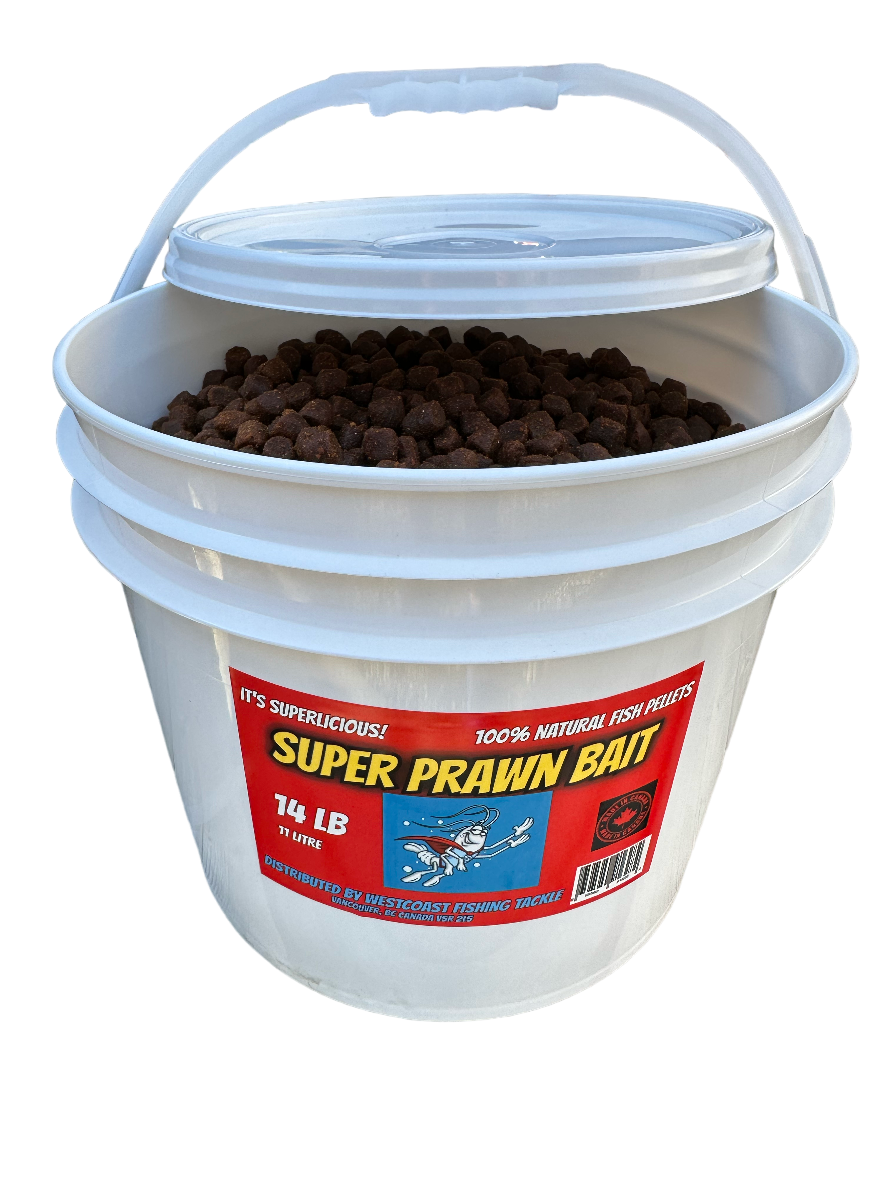 Super Bait Shrimp Bait Pellets 6lbs & 22lbs - John's Sporting Goods