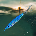 3D Chromatic Scale Tape Minnow Jigs
