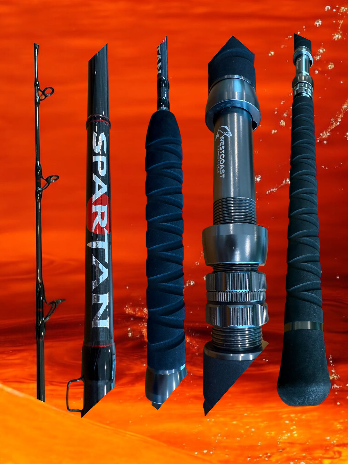 SPARTAN X-Treme Heavy Jigging Rod - Solid Core Technology