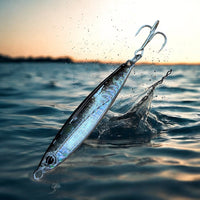 3D Chromatic Scale Tape Minnow Jigs