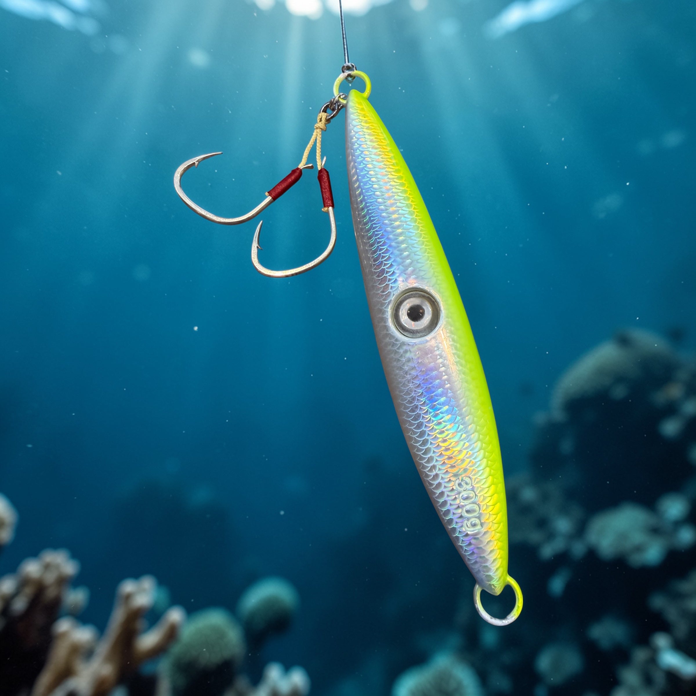 3D Chromatic Speed Jig – 300G with Blinking Light - NEW 2026