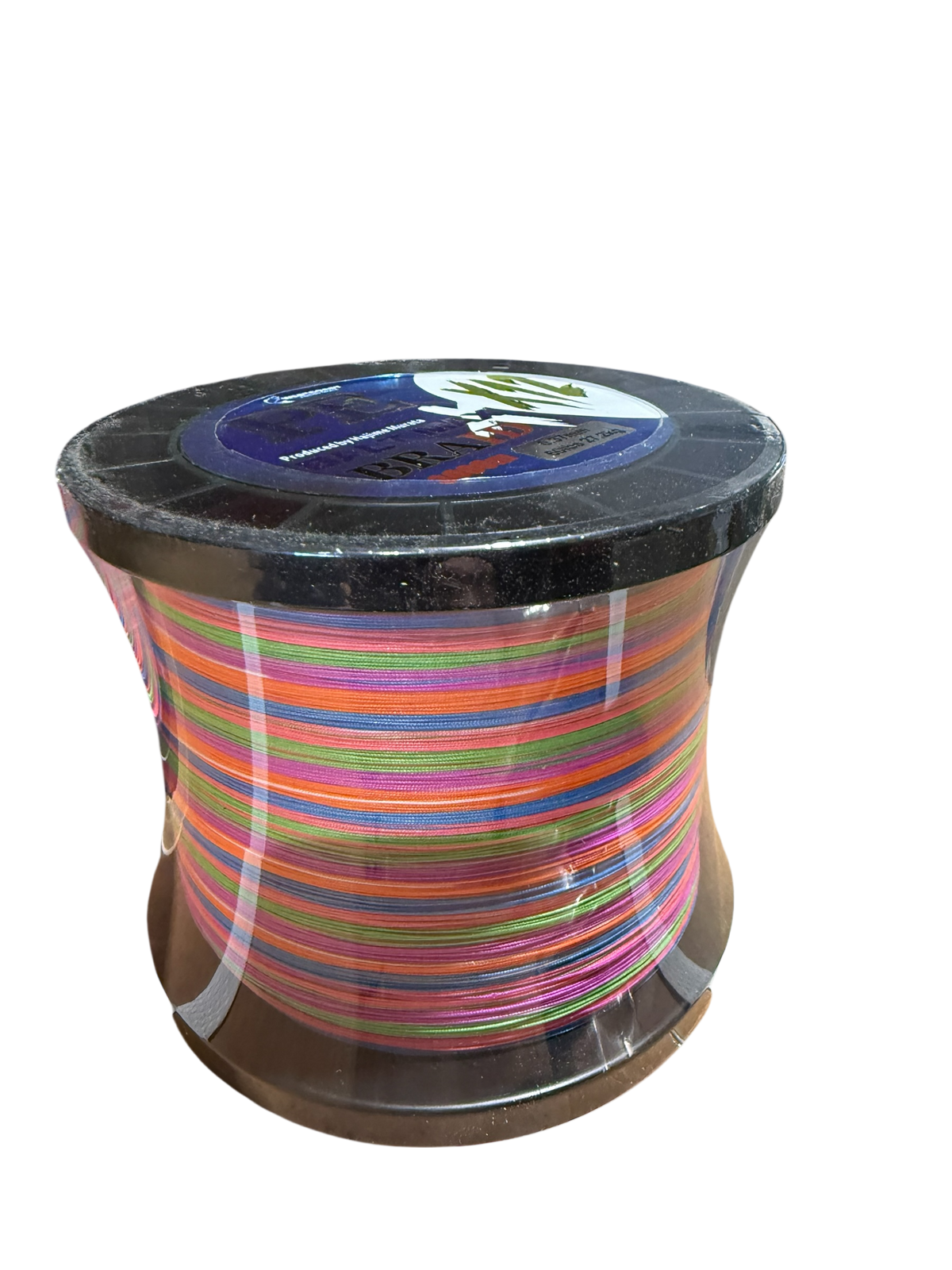 12 Strand MULTI COLOUR Braided Fishing LIne 60lb Ultra Thin