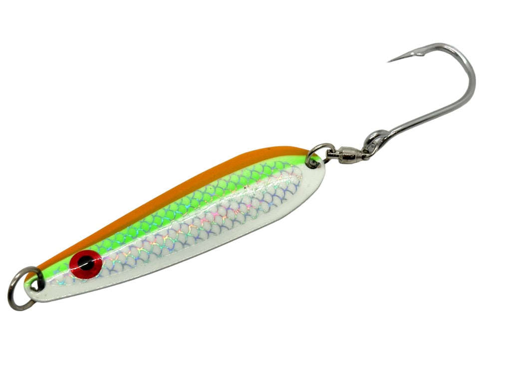Hot Sale 1 Pieces7.6cm40g Metal Lure Fishing Spoon Freshwater