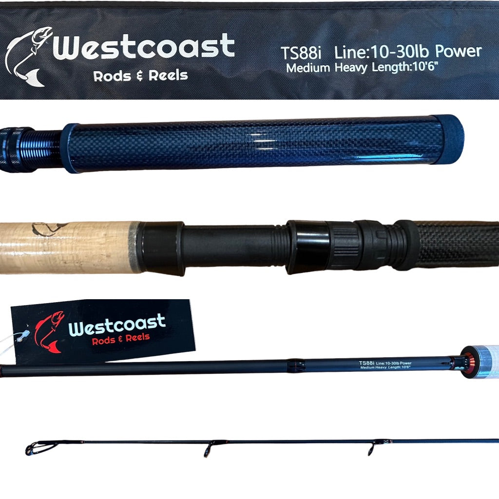 Tuna Saltwater Fishing Rods & Poles 1 Pieces for sale