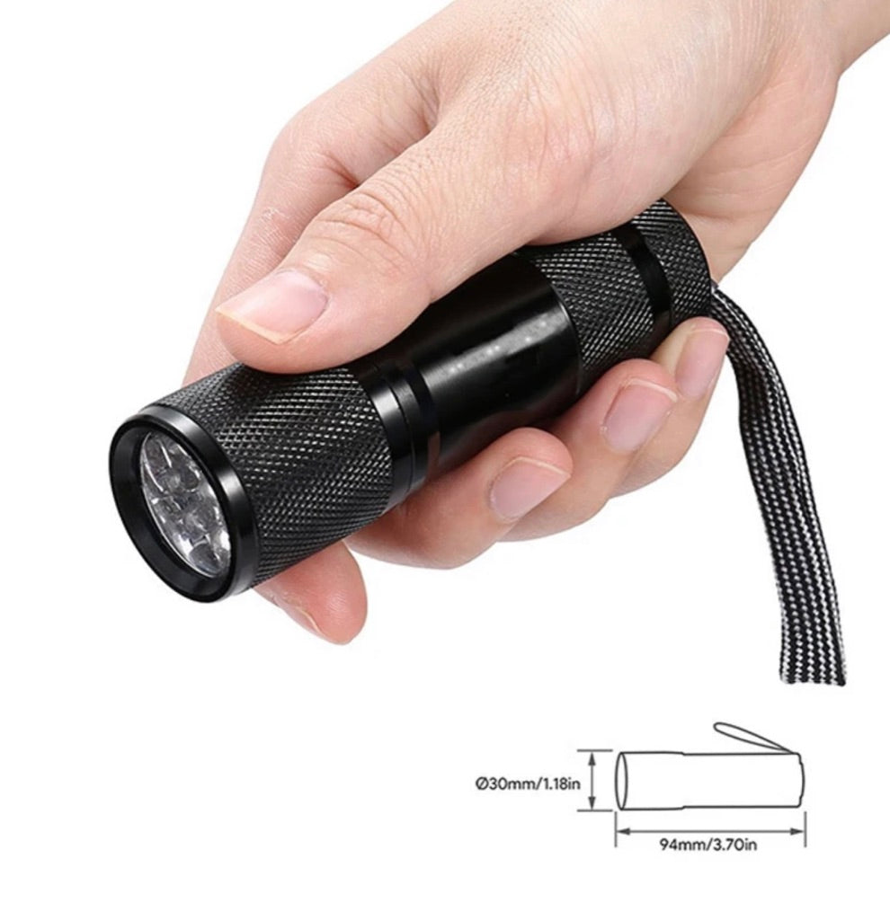 Mini LED UV Flashlight